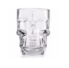 Caneca De Vidro Vitrizi Caveira Para Chopp 540ml