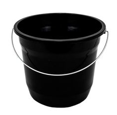 Balde De Plástico Colorido Com Alça De Metal Induplast 5L