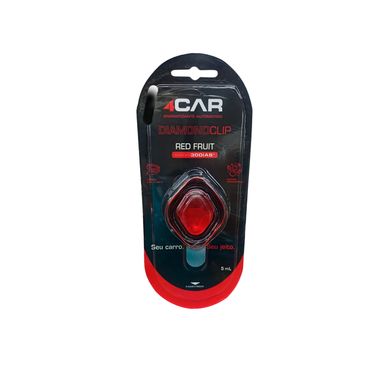 Aromatizante Automotivo Diamond clip Red Fruit 4Car 5Ml