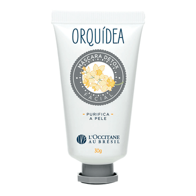 Máscara Facial Detox Loccitane au Brésil Orquídea 30g