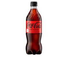 Refrigerante Coca Cola Pet Sem Açúcar 600ml