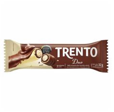 Chocolate Trento Duo Choc Branco E Ao Leite 32g