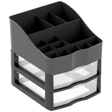 Kit Organizador Com 2 Gavetas Preto Nitron