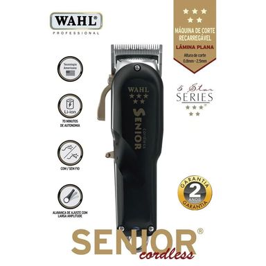 Maquina De Corte De Cabelo Wahl Senior Cordless Bivolt