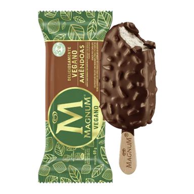 Picolé Kibon Magnum Vegano Amêndoas 90g