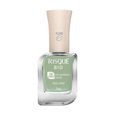 Esmalte Risqué Bio Argila Verde 9ml