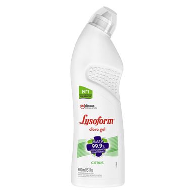 Desinfetante Lysoform Cloro Gel Citrus 500ml