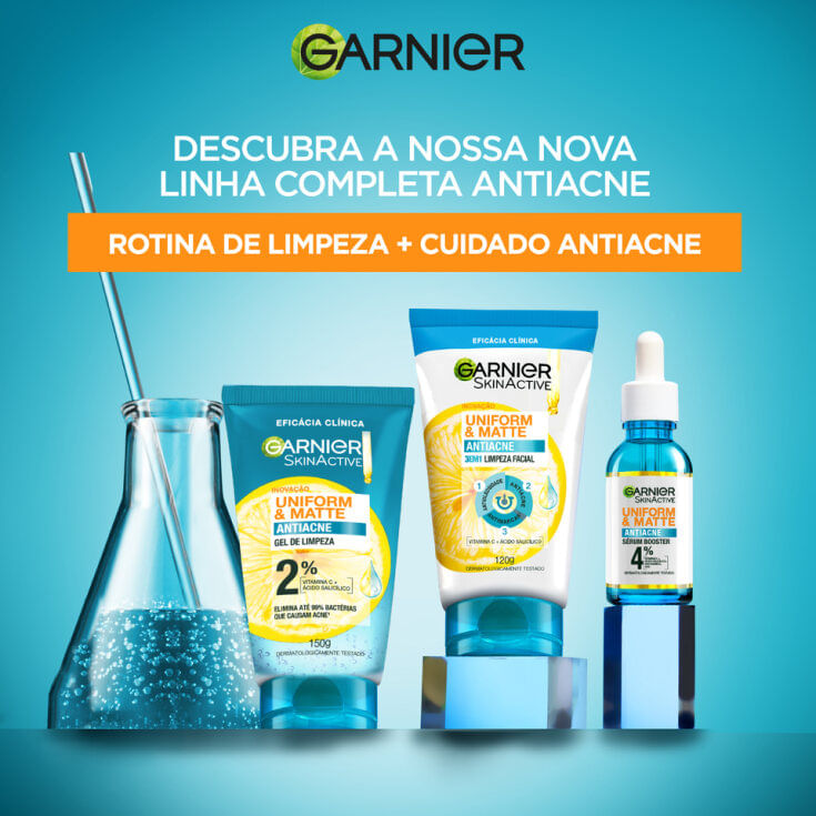 Sérum Facial Garnier Antiacne 4% 15ml - Lojas Rede
