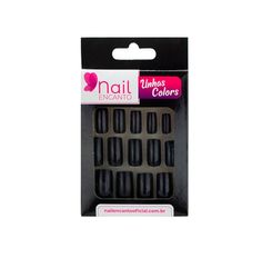 Unhas Postiças Nail Encanto - Longa Preta
