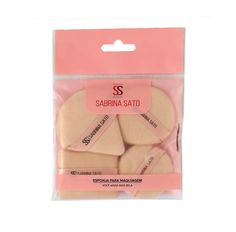 Kit Esponja Para Maquiagem Sabrina Satto Ss1884