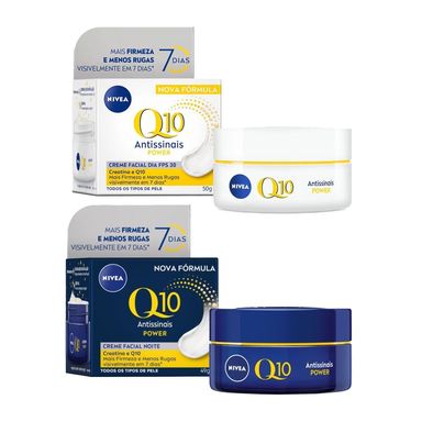 Kit Nivea Q10 Power Dia E Noite
