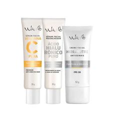 Kit Facial Vult Anti-idade - 3 Unidades