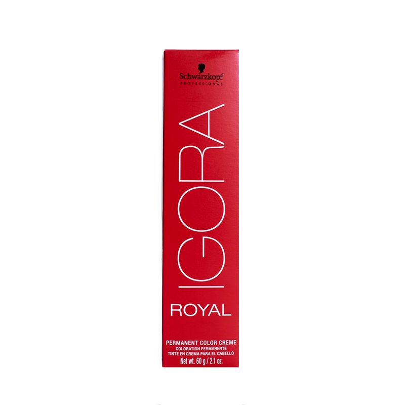 COLORAÇÃO SCHWARZKOPF IGORA ROYAL 6.77 LOURO ESCURO COBRE EXTRA - 60G