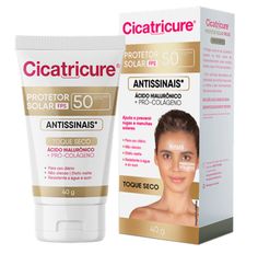 Protetor Solar Facial Cicatricure Matte 40g Fps50