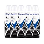 2022100809-Kit-Desodorante-Aerosol-Rexona-Feminino-Invisible-150ml---5-Unidades