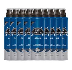 Kit Desodorante Aerosol Tres Marchand Ocean 150g - 9 Unidades