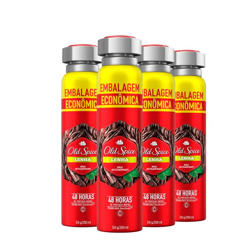 2022101056-Kit-Desodorante-Spray-Antitranspirante-Old-Spice-Lenha-200ml---4-Unidades-