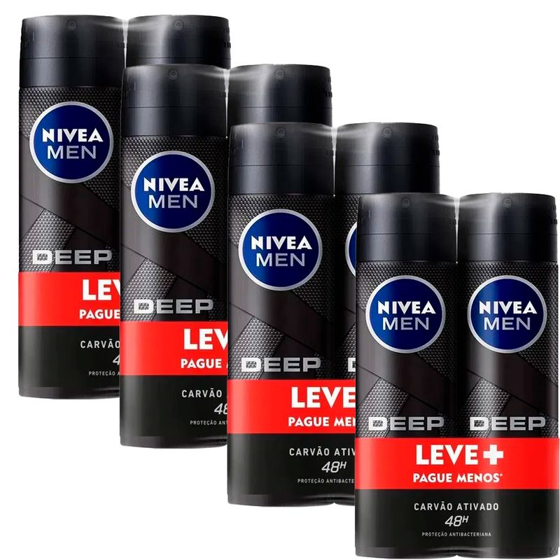 2022101084-Kit-Desodorante-Aerosol-Nivea-Men-Deep-Original-Duo-Pack---4-Unidades-