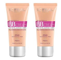Kit 2 BB Cream L'Oréal Paris Dermo Expertise Média FPS20 30ml