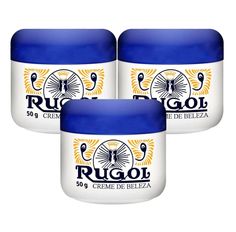 Kit 3 Cremes Faciais Rugol 50g