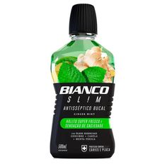 Antisséptico Bucal Bianco Ginger Mint 500ml