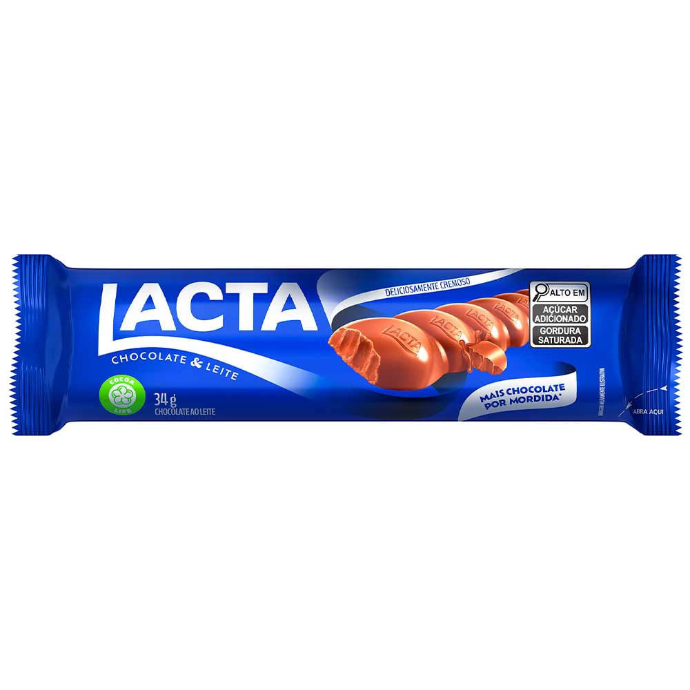 Chocolate Lacta Shot Tablete 80g