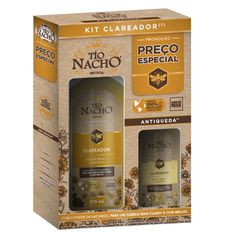 Kit Tio Nacho Clareador Shampoo 415ml + Condicionador 200ml