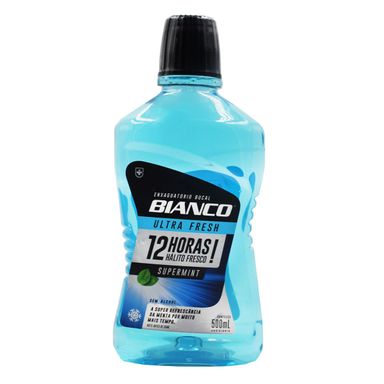 Enxaguante Bucal Ultra Fresh Supermint Bianco 500ml
