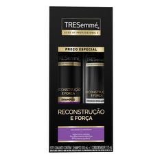 Kit Shampoo 350ml + Condicionador 175ml TRESemmé Reconstrução e Força