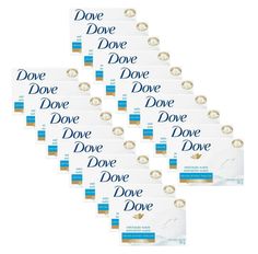 Kit 20 Sabonetes Em Barra Dove Esfoliação Suave 90g
