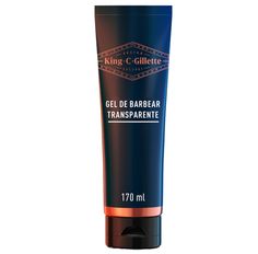 Gel De barbear King C. Gillete Transparente 170ml