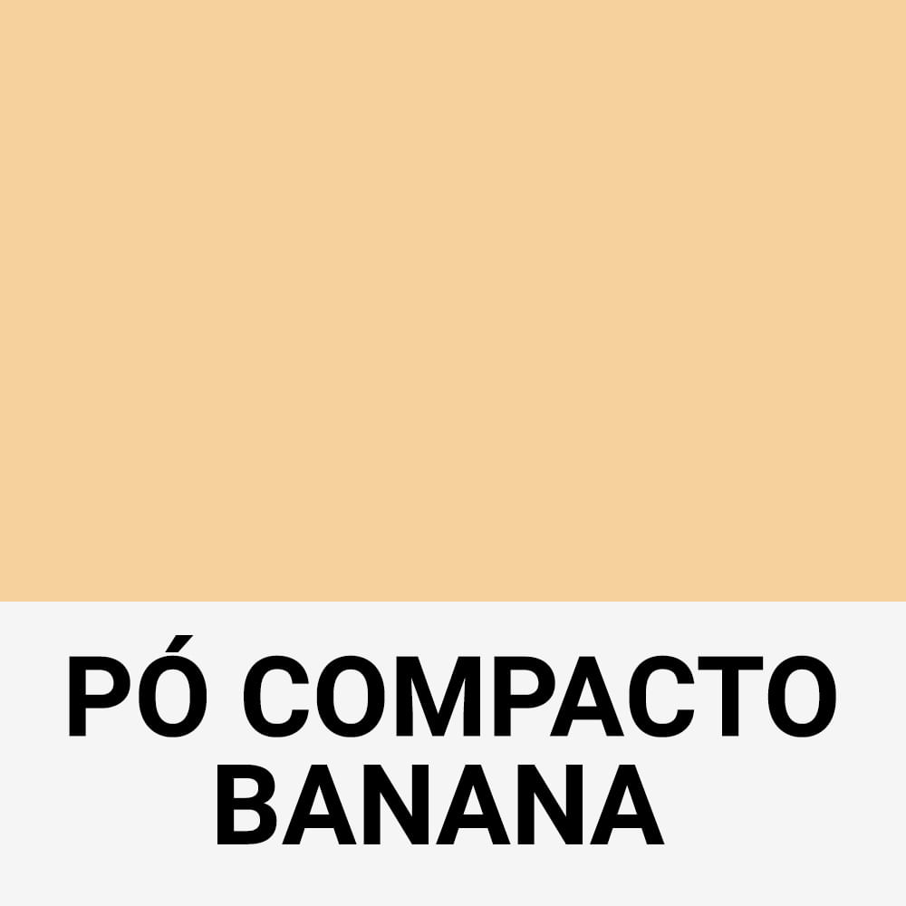 Encontraproduto.com.br - Pó Compacto Finalizador Rk By Kiss Retoque Nunca Mais Banana