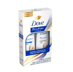 Kit Dove Reconstrução + Queratina Shampoo 350ml e Condicionador 175ml
