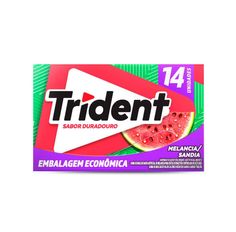 Chicletes Trident Melancia 25,2g