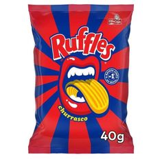 Batata Elma Chips Ruffles Churrasco 40g