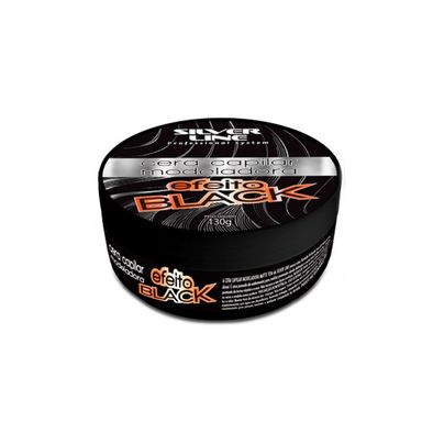 Pomada Capilar Silver Line Cera Black 130g - VENCIMENTO SETEMBRO 2025