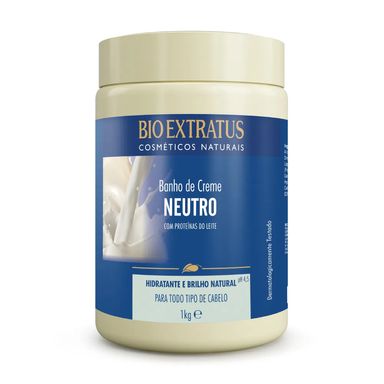 Creme De Tratamento Bio Extratus Nutri Proteínas Do Leite 1Kg