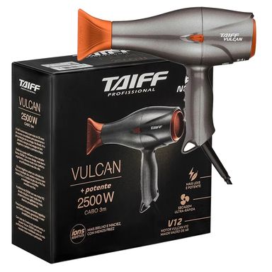 Secador De Cabelo Taiff Vulcan 2500W 127V