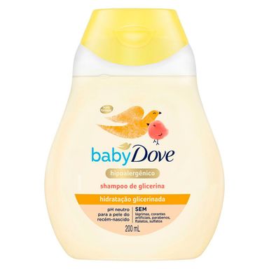 Shampoo Dove Baby Hidratação Glicerinada 200ml