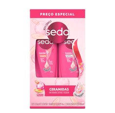 Kit Shampoo + Condicionador Seda Ceramidas 325ml Preço Especial