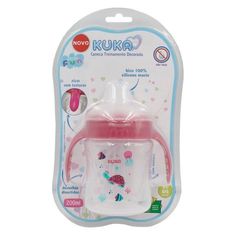 Caneca Treinamento Kuka Decorado Fun Rosa 200ml