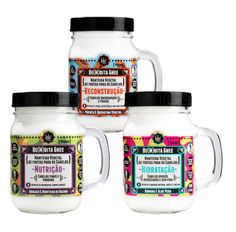 Kit Lola Cronograma Capilar Be(M)dita Ghee 350g - 3 Unidades
