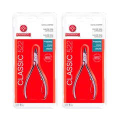 Kit Alicate Cuticula Mundial 522 10cm - 2 Unidades