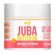 Creme De Tratamento Widi Care Juba Butter Oil 500g