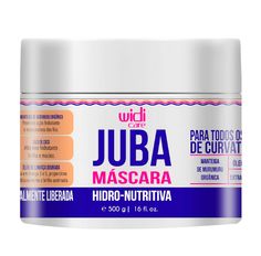 Máscara De Tratamento Widi Care Juba Hidro Nutritiva 500g
