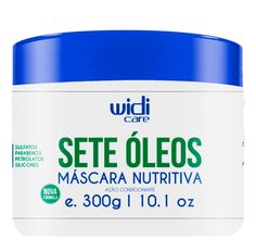 Máscara De Tratamento Widi Care Sete Óleos Nutritiva 300g
