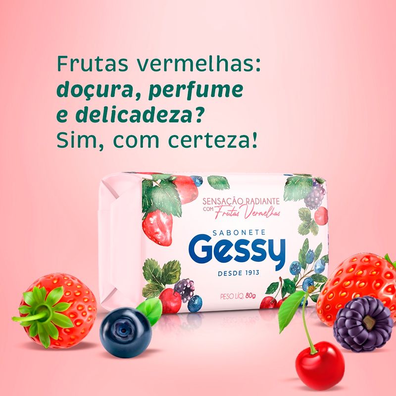 807077-06-Sabonete-Em-Barra-Gessy-Sensacao-Radiante-Frutas-Vermelhas-80g