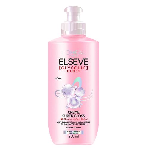 Creme Para Pentear Elseve Glycolic Gloss 250ml