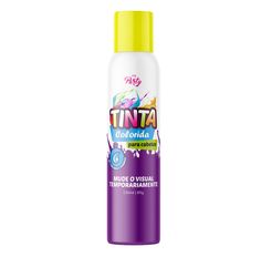 Tinta Spray Para Cabelo Aeroflex Amarelo 150ml