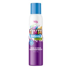 Tinta Spray Para Cabelo Aeroflex Azul 150ml